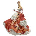 English Ladies Congratulations Ruby Figurine