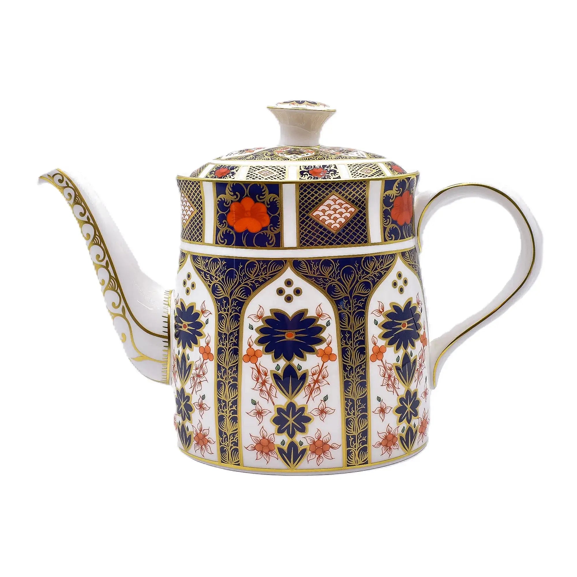 Royal Crown Derby Imari 1128 3pc Tea Set (2) - 1st Quality
