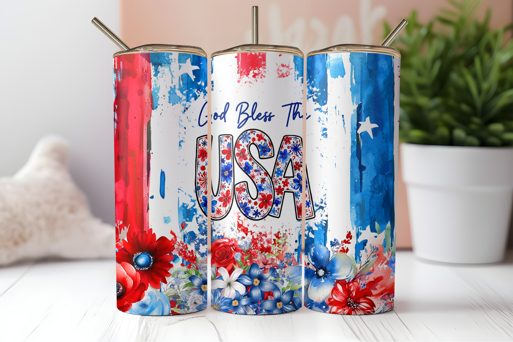 Assorted Ready to Press Sublimation Tumbler Prints (12 Pack) - America 250