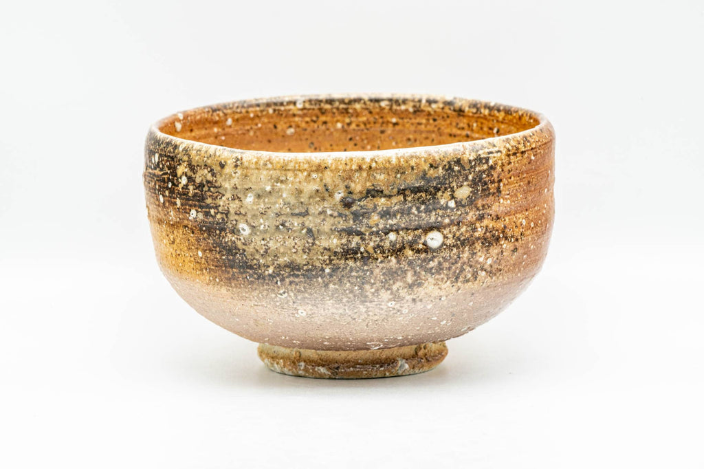 Japanese Matcha Bowl - Ash Glazed Shigaraki-yaki Chawan - 400ml