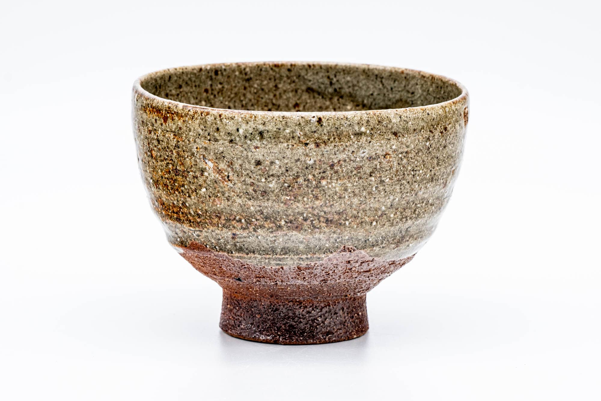 Japanese Matcha Bowl - 白川甫硯 Shirakawa Hosen - Ash Glazed Agano-yaki Chawan - 500ml