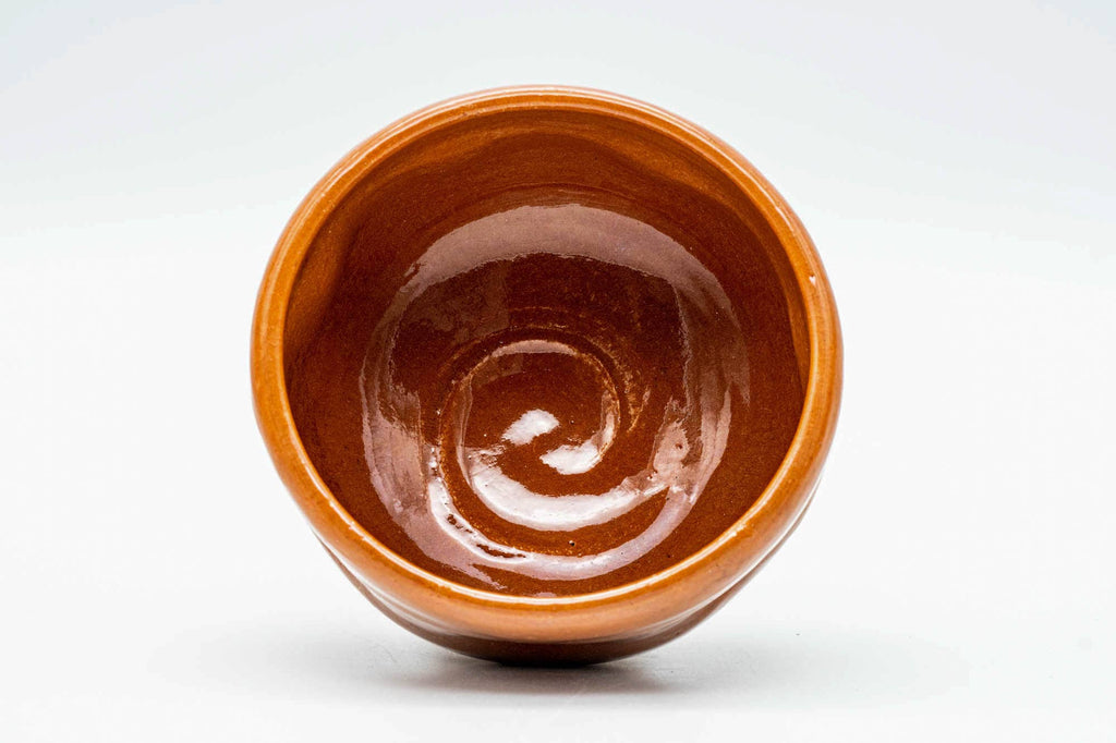 Japanese Matcha Bowl - 尾州 七郎治 Owari Shichiroji - Aka-Raku Tokoname-yaki Chawan - 250ml