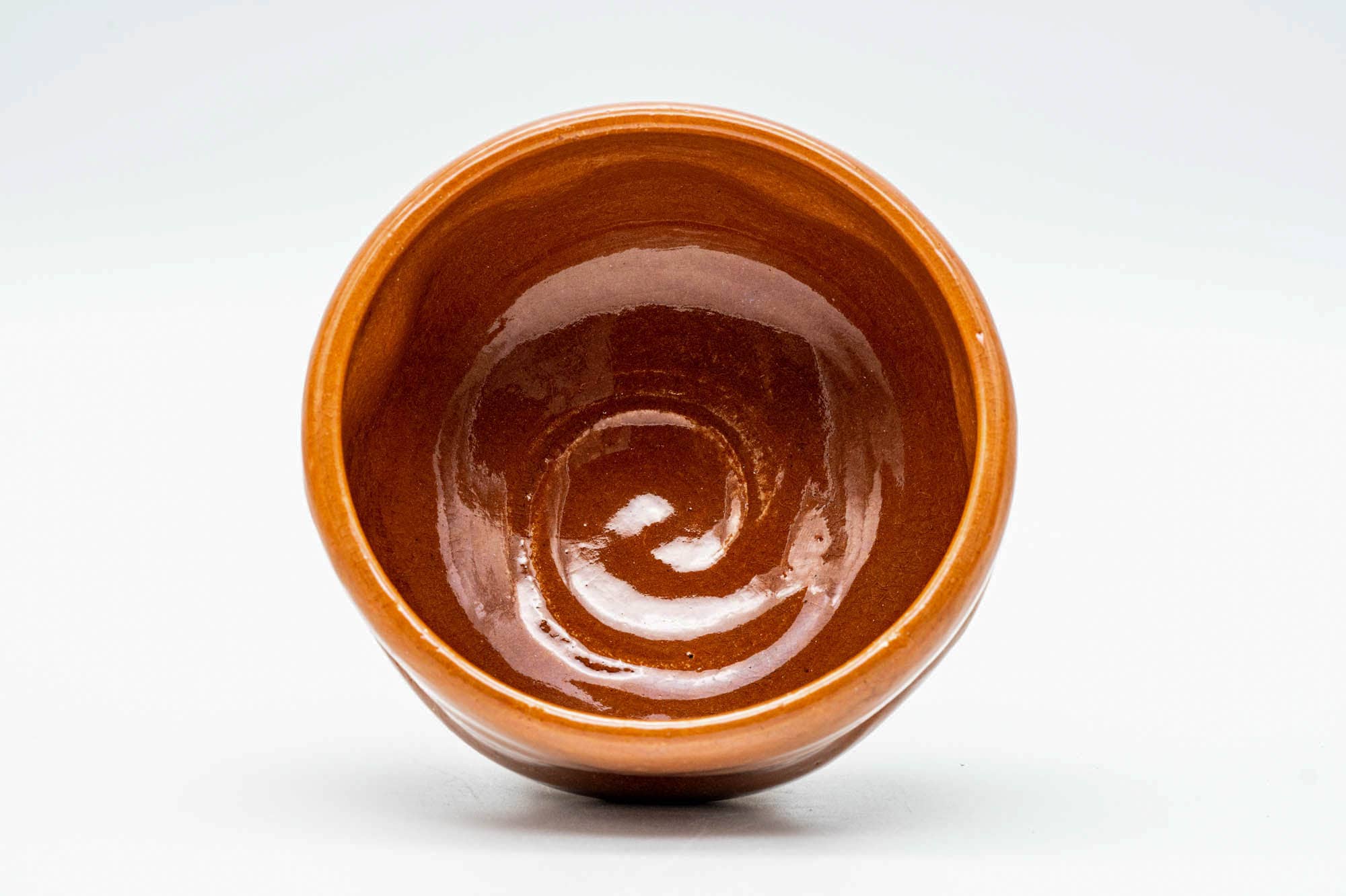 Japanese Matcha Bowl - 尾州 七郎治 Owari Shichiroji - Aka-Raku Tokoname-yaki Chawan - 250ml