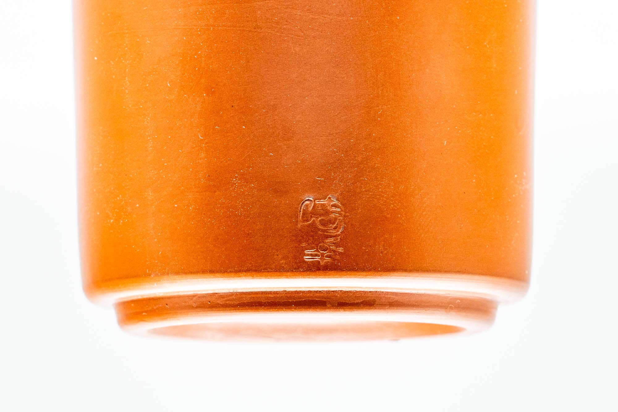 Japanese Teacup - Engraved Long Grass Tokoname-yaki Yunomi - 130ml