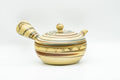Japanese Kyusu - 伸康 Nobuyasu Nerikomi Tokoname-yaki Teapot - 210ml