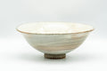 Japanese Matcha Bowl - Grey Pink Hakeme Glazed Summer Chawan - 150ml