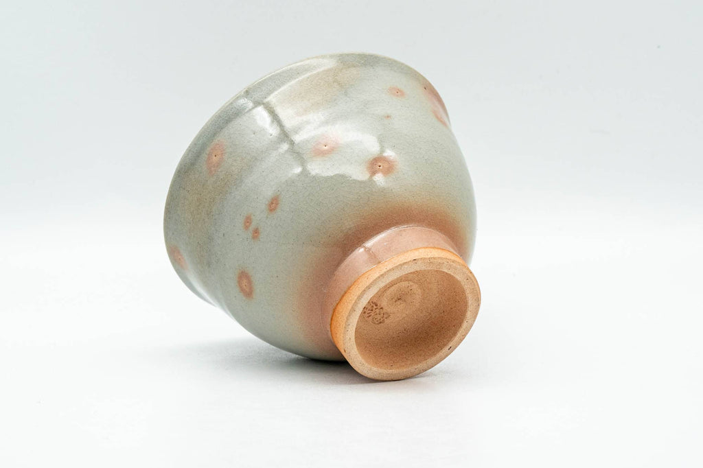 Japanese Teacup - Beige Pink Gohonte Hagi-yaki Yunomi - 130ml