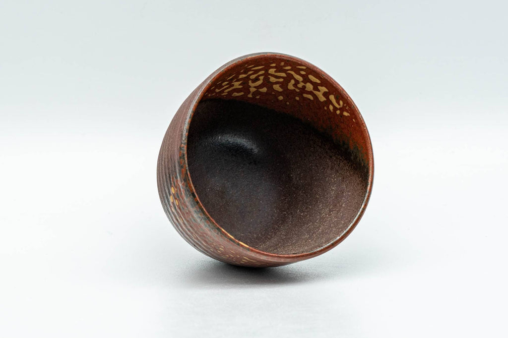 Japanese Teacup - Ash Glazed Youhen Tokoname-yaki Guinomi - 60ml