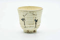Japanese Teacup - Large Egrets Milky Glazed Yunomi - 300ml