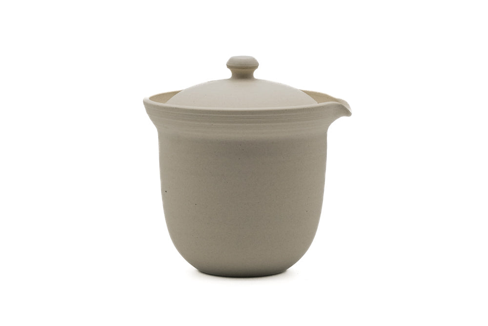 White Tokoname Chaho Teapot - 200ml