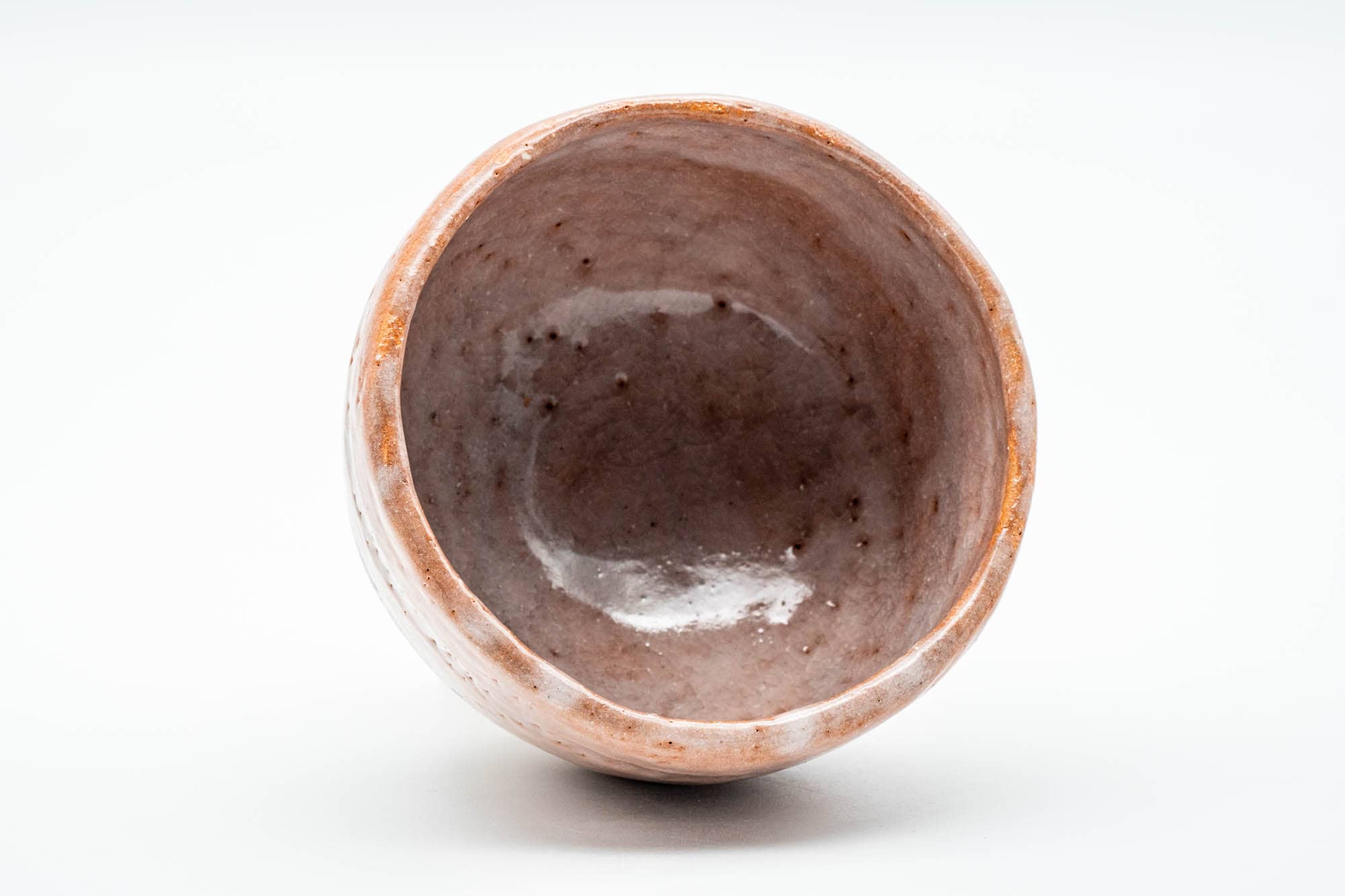Japanese Matcha Bowl - Pink Shino Glazed Chawan - 300ml