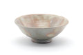 Japanese Matcha Bowl - Grey Pink Gohonte Glazed Hagi-yaki Summer Chawan - 300ml