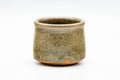 Japanese Teacup - Brown Speckled Curled Lip Guinomi - 60ml