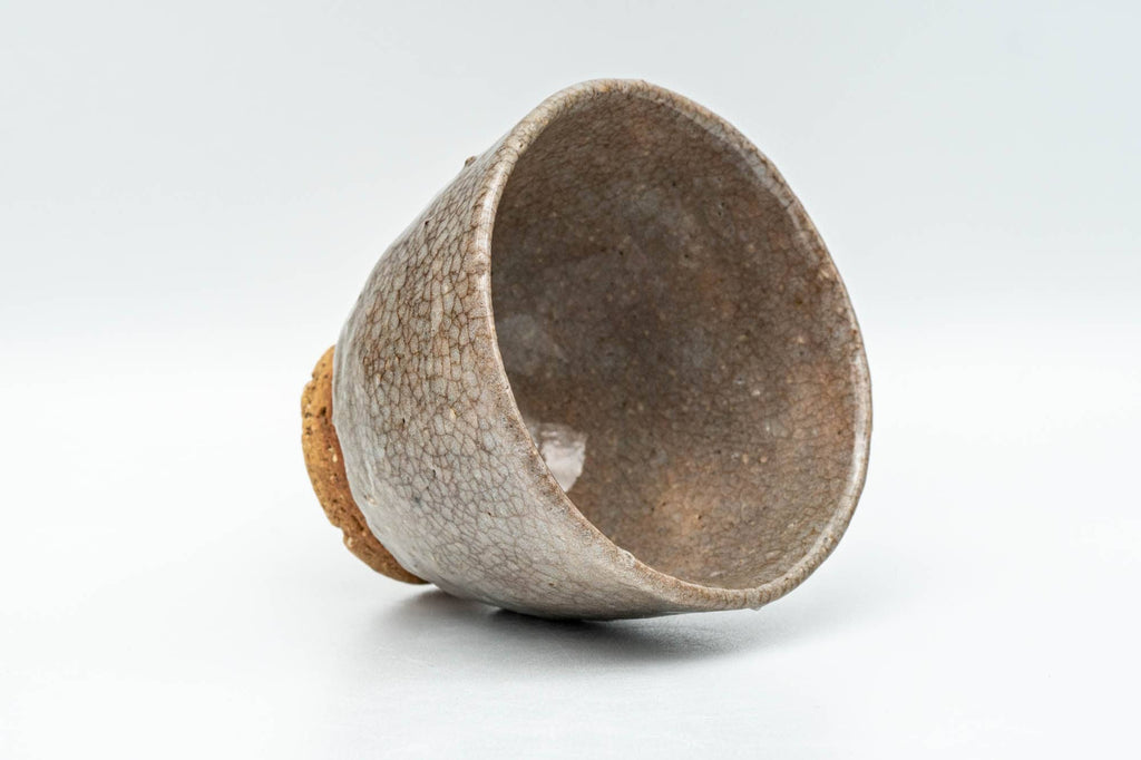 Japanese Teacup - Milky Grey Glazed Hagi-yaki Yunomi - 125ml