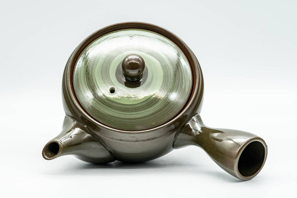Japanese Kyusu - Green Hakeme Mesh Teapot - 250ml