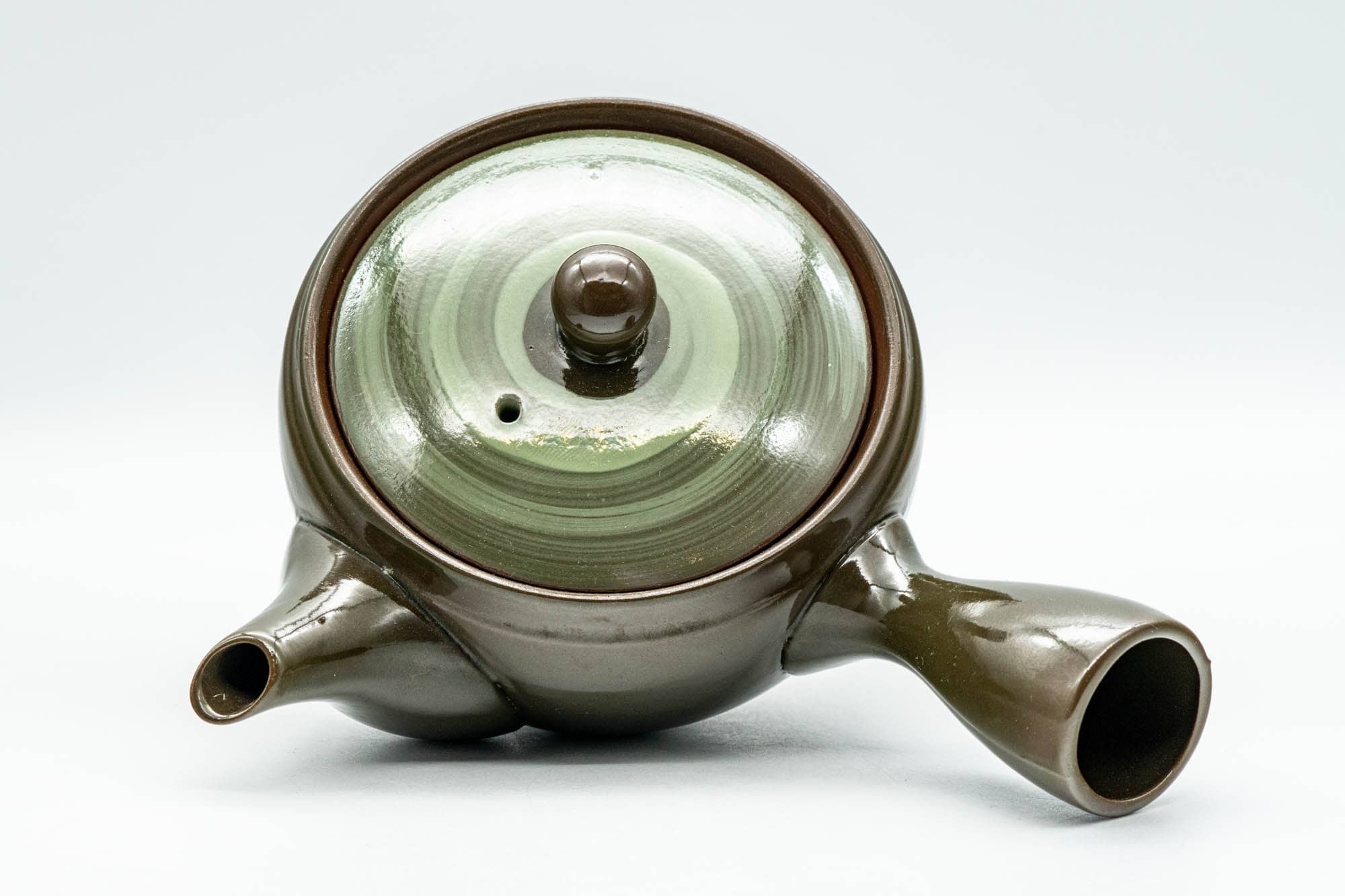 Japanese Kyusu - Green Hakeme Mesh Teapot - 250ml