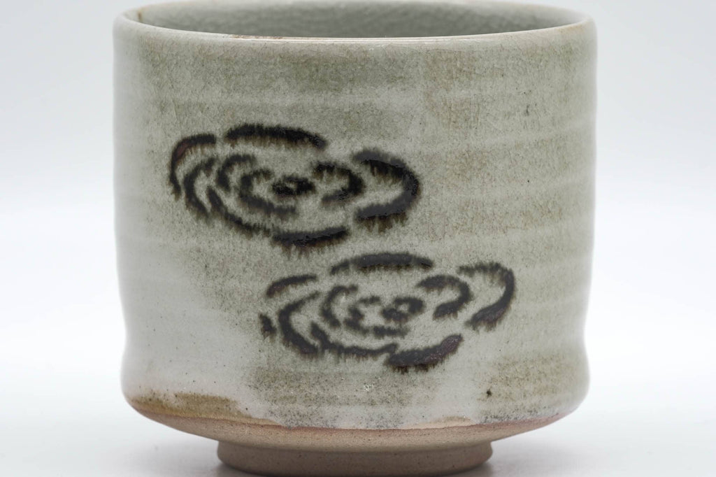 Japanese Matcha Bowl - Sage Glazed Winter Chawan - 200ml