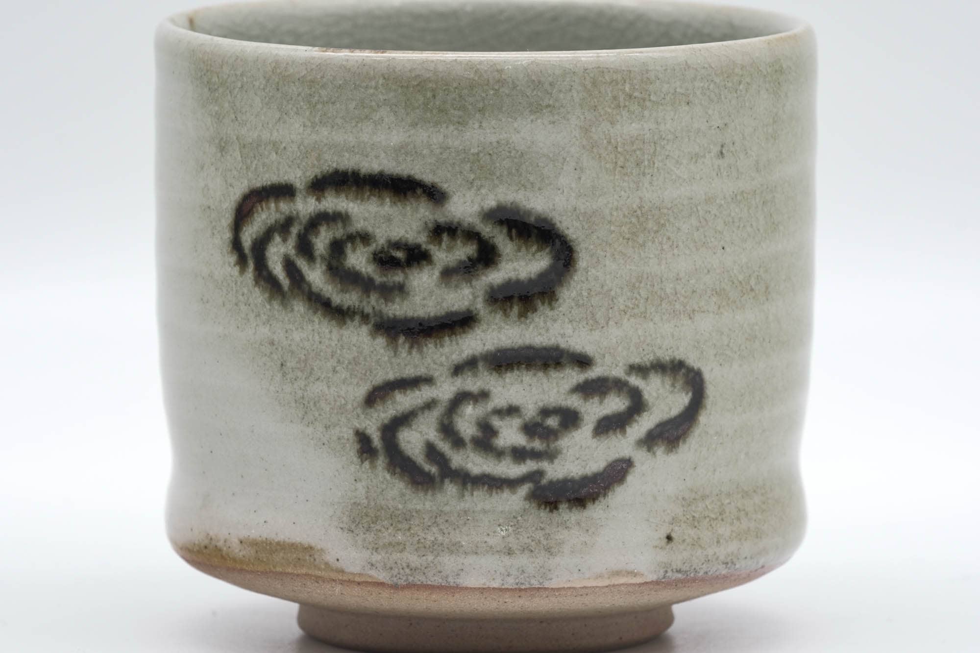 Japanese Matcha Bowl - Sage Glazed Winter Chawan - 200ml