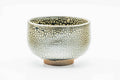 Japanese Matcha Bowl - Green Reptilian Glazed Hantsutsu-gata Chawan - 300ml