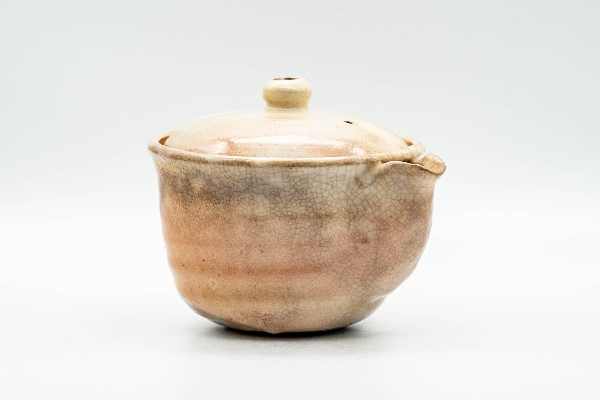Japanese Houhin - 萩焼 Large Hagi-yaki Ceramic Filter Teapot - 280ml