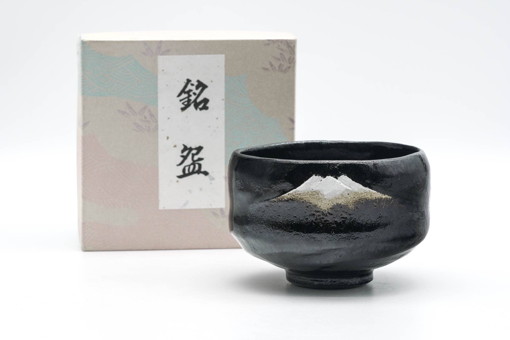 Shōraku 松楽 - Mt. Fuji Kuro-Raku Chawan