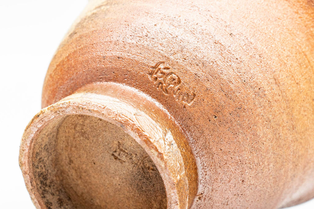 Japanese Teacup - Ash Glazed Shigaraki-yaki Yunomi - 60ml