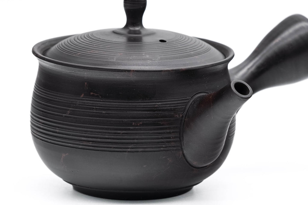 Spiraling Benishibori Tokoname Teapot - 220ml