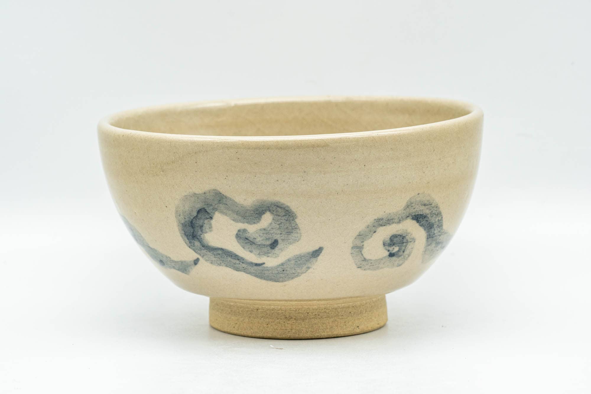 Japanese Matcha Bowl - Dragon Painted Wan-nari Undulating Chawan - 250ml