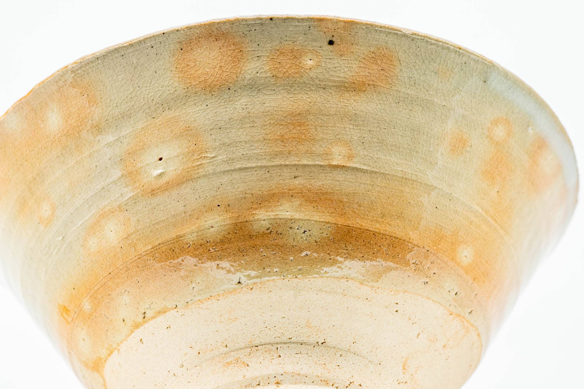 Japanese Matcha Bowl - Beige Pink Gohonte Hagi-yaki Chawan - 200ml