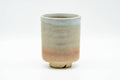 Japanese Teacup - Beige White Glazed Tsutsu-gata Hagi-yaki Yunomi - 140ml