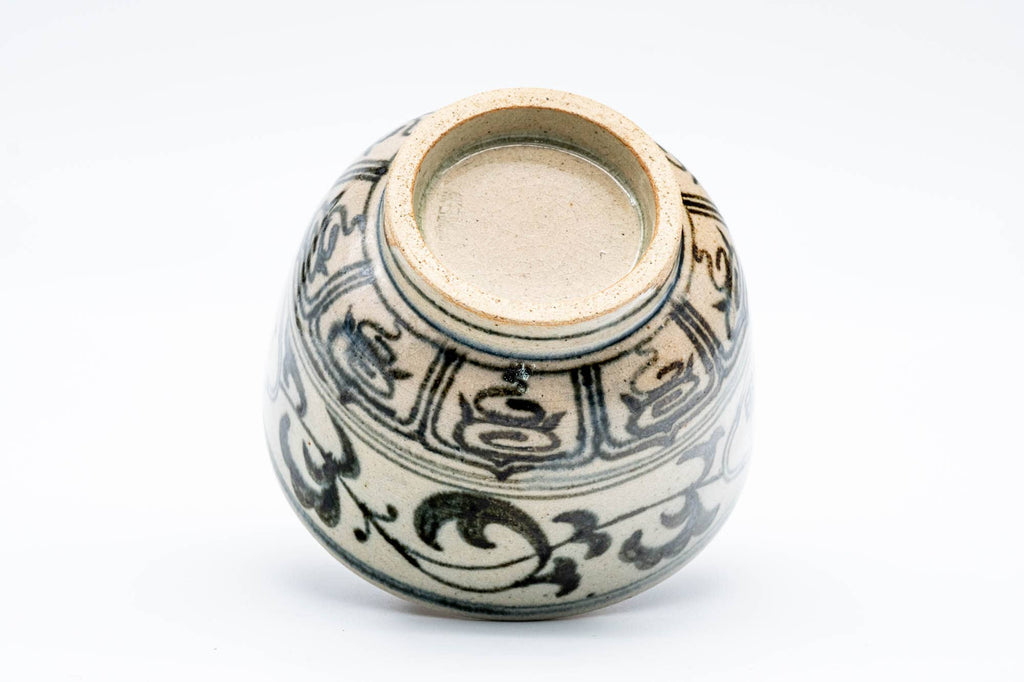 Japanese Matcha Bowl - 楽山窯 Rakuzan Kiln - Annan-style Longevity Zodiac Chawan - 400ml