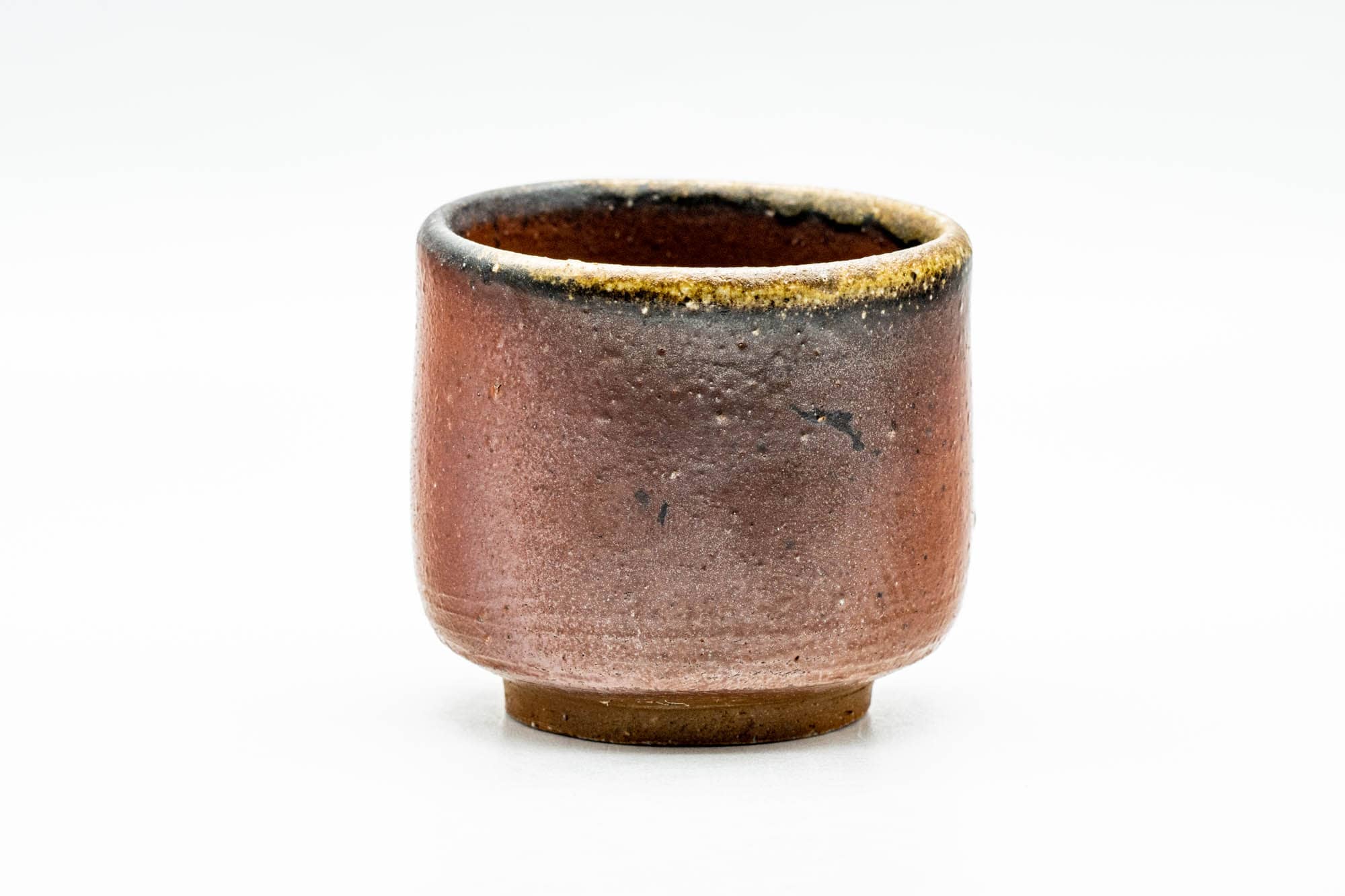 Japanese Teacup - Brown Earthy Bizen-yaki Yunomi - 85ml