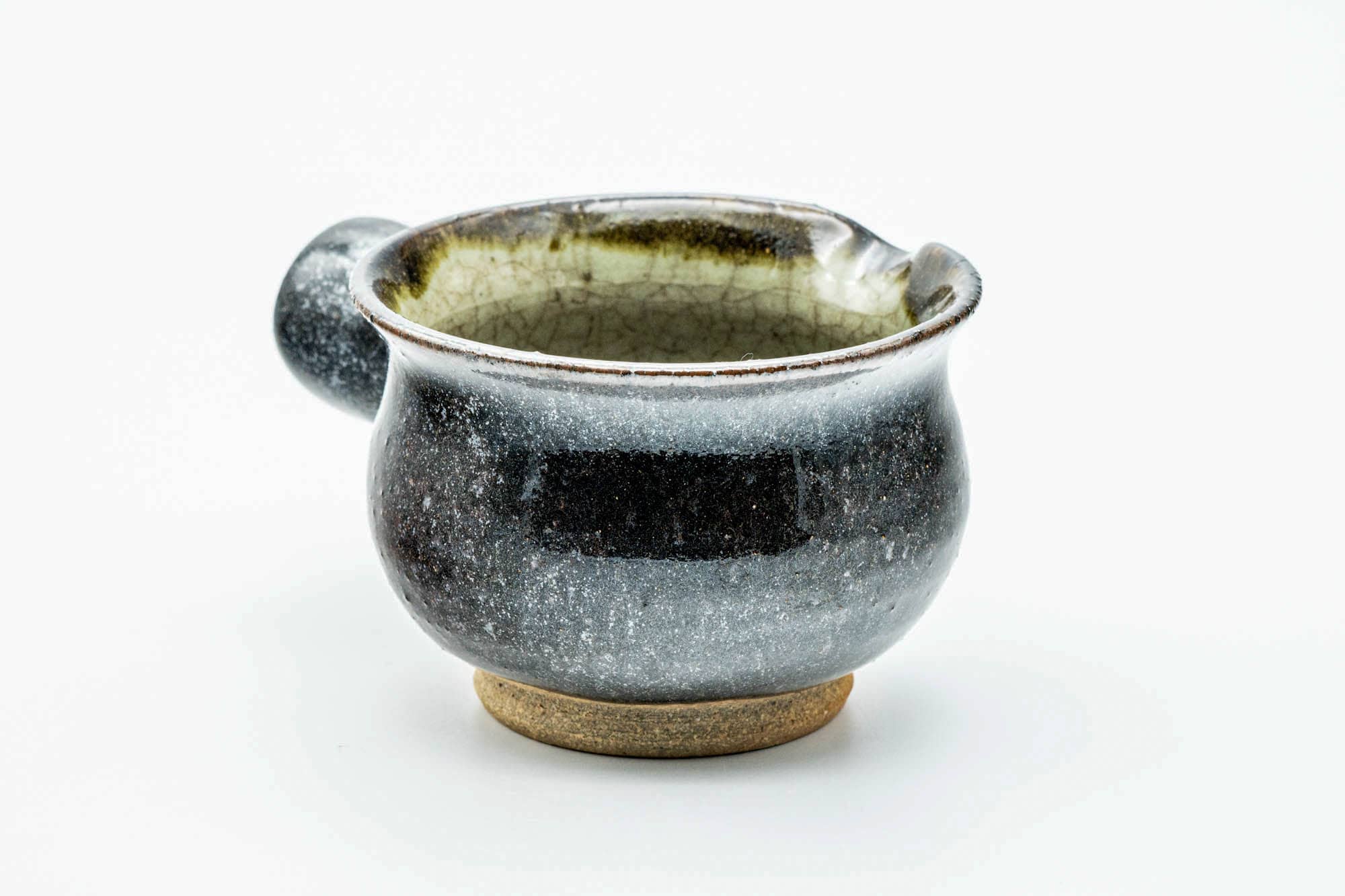 Japanese Yuzamashi - Black Crazed Glazed Water Cooler - 200ml