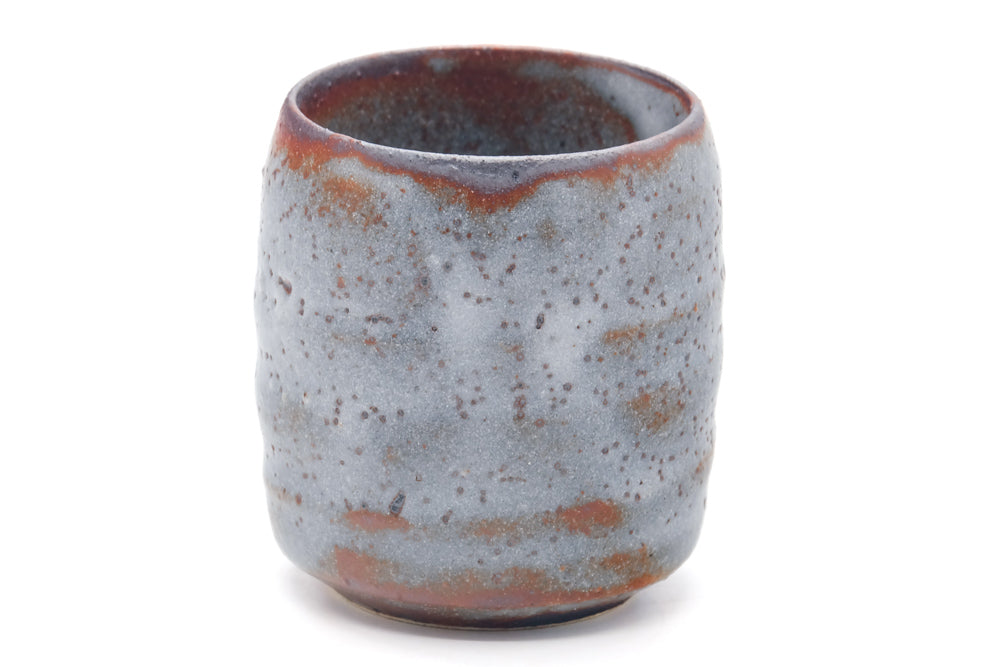 Japanese Teacup - Blue Shino Glazed Mino Yunomi - 100ml