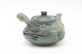 Japanese Kyusu - Green Purple Wabi Sabi Teapot - 290ml