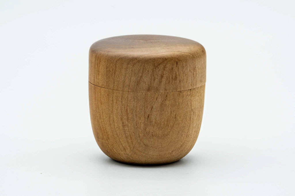 Japanese Natsume - Wooden Matcha Tea Canister - 100ml
