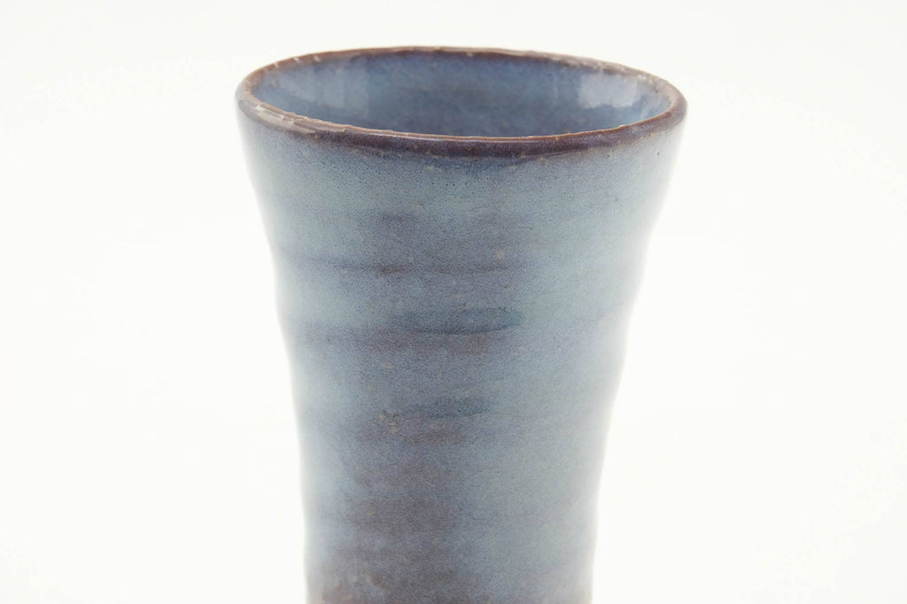Japanese Teacup - Tall White Glazed Hagi-yaki Yunomi - 100ml