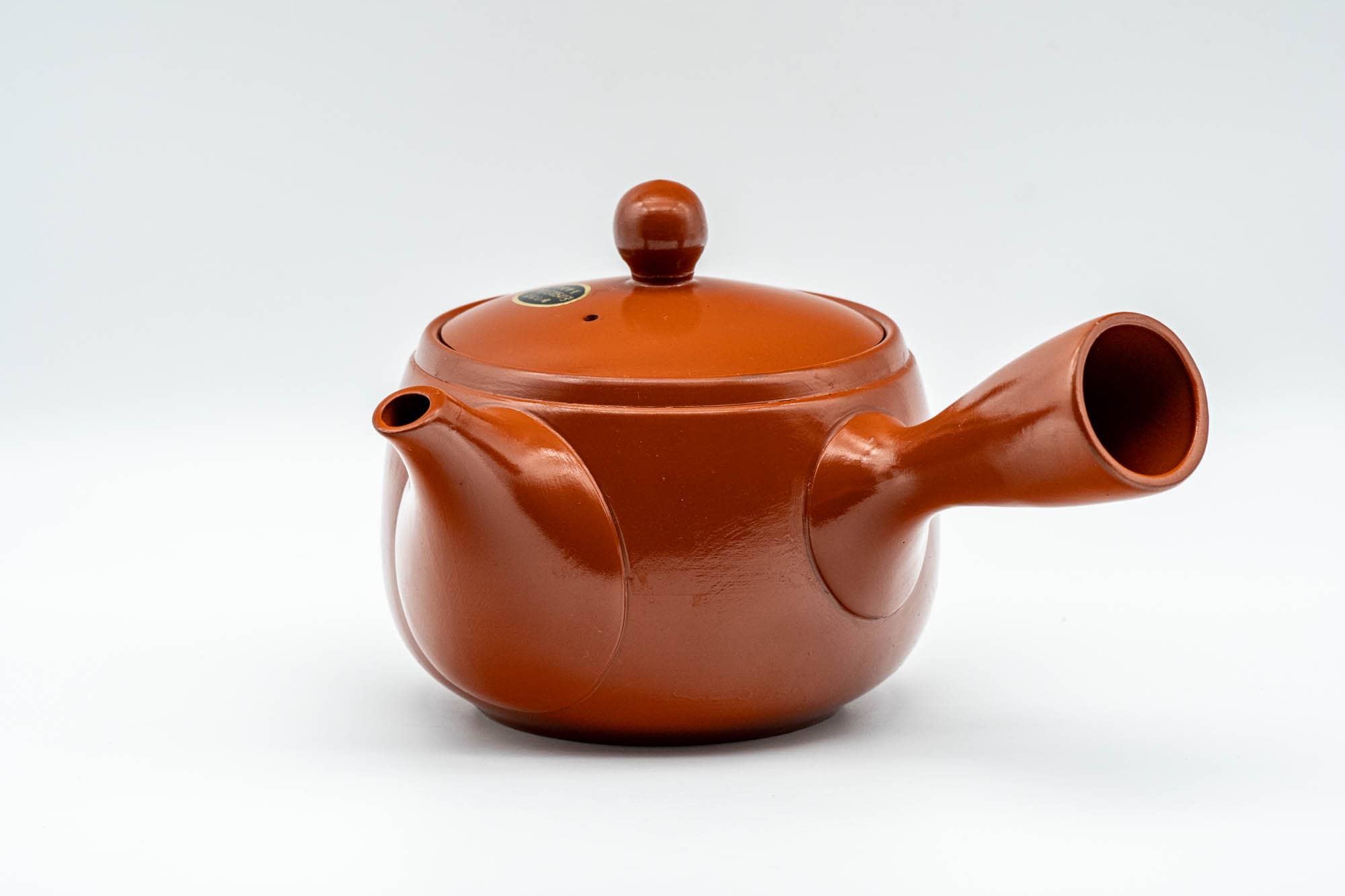Japanese Kyusu - Calligraphy Engraved Tokoname-yaki Mesh Teapot - 300ml