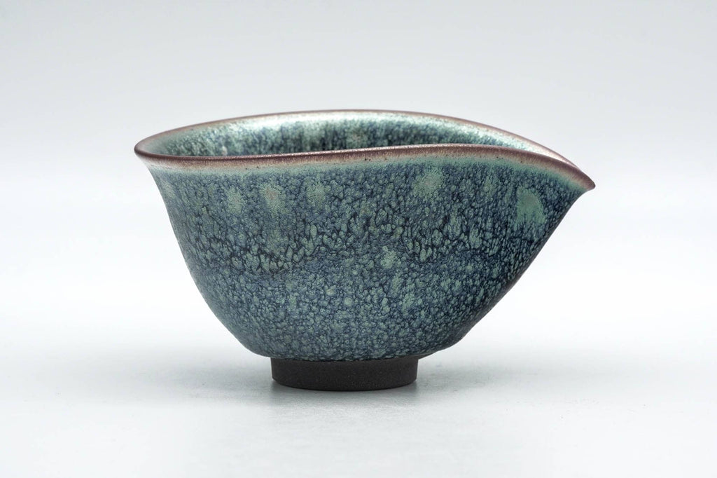 Japanese Katakuchi - 橋本大輔 Hashimoto Daisuke - Cerulean Tenmoku Glazed Yuzamashi - 200ml