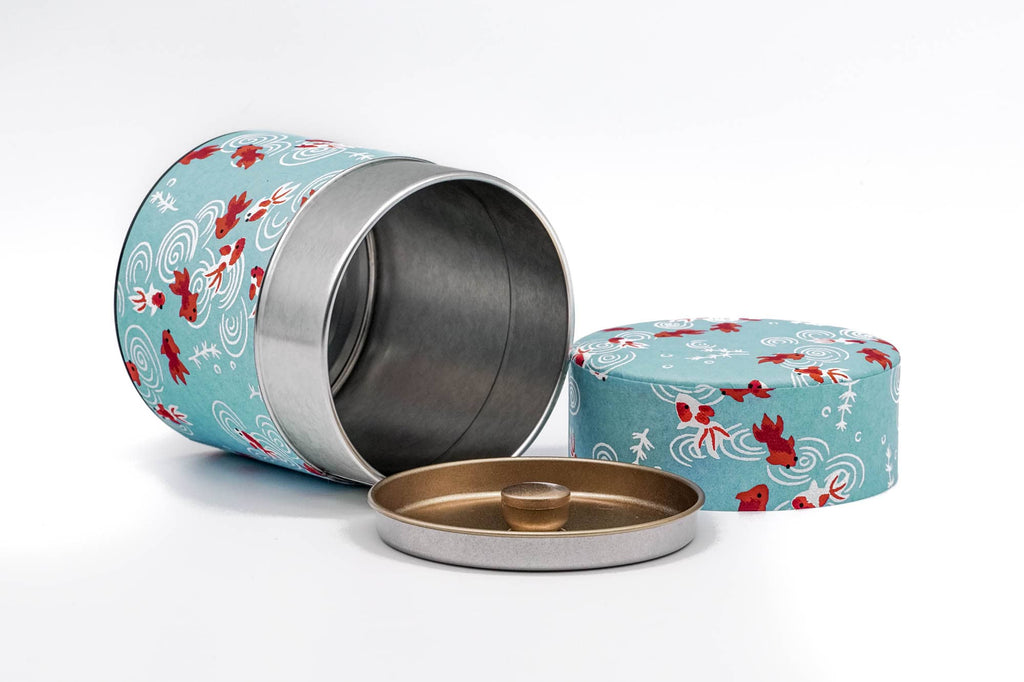 Blue Koi Washi Tea Canister - 150g