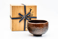 Japanese Matcha Bowl -  Izumi Kisen III (泉喜仙) Candy Glazed Ohi-yaki Chawan - 400ml