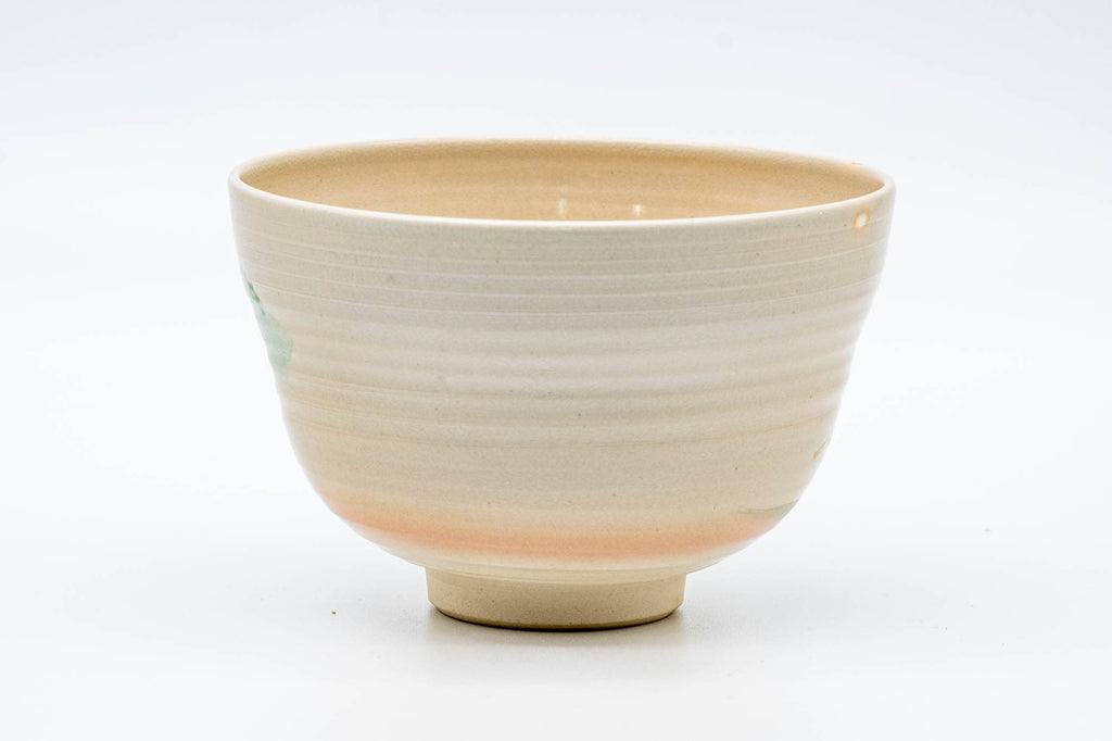 Japanese Matcha Bowl - 中村華峰 Hanamine Nakamura - Mt. Fuji Villagers Kyo-yaki Chawan - 425ml