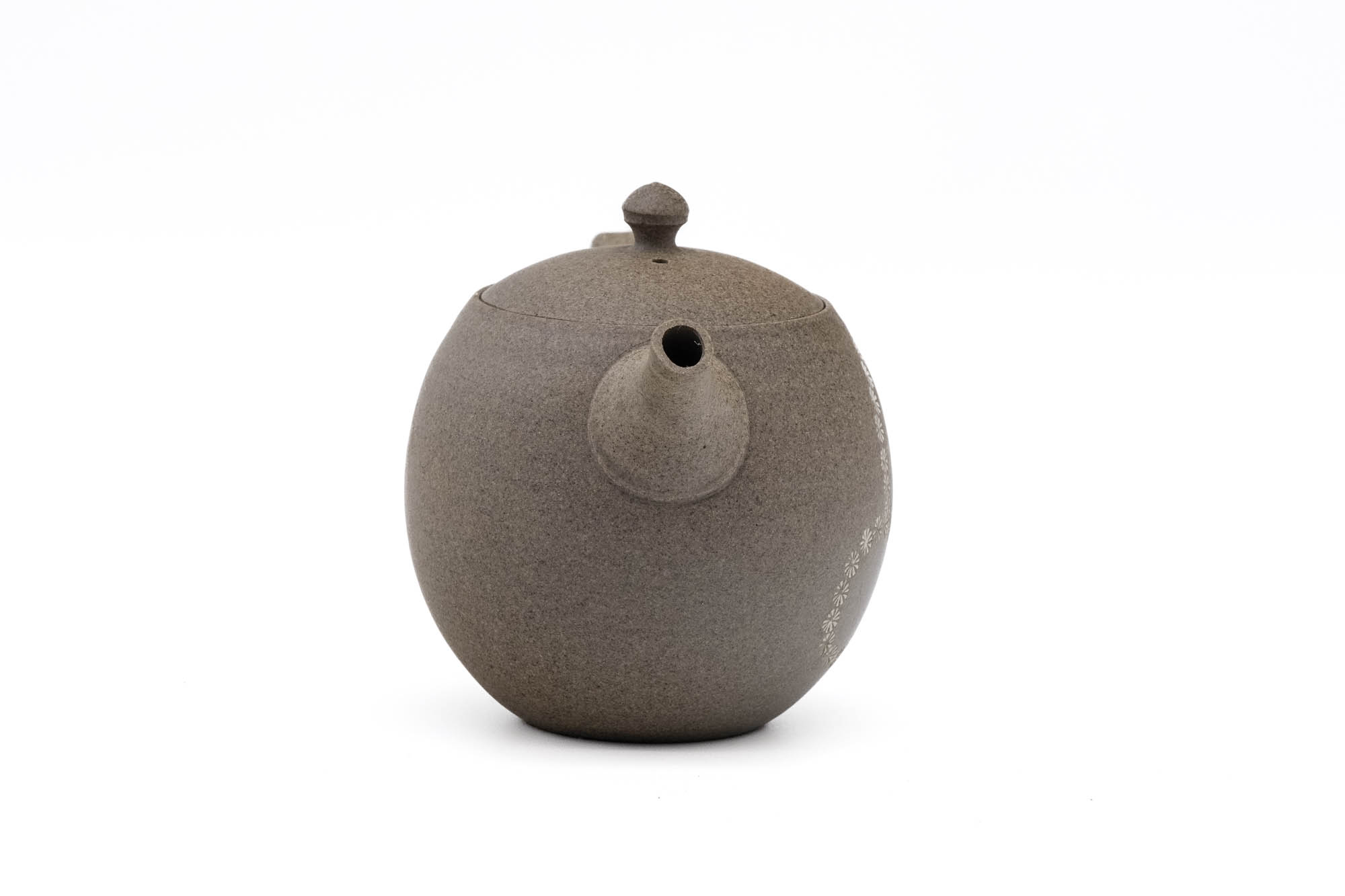 Mishima Circle Tokoname Rear-Handled Teapot - 200ml
