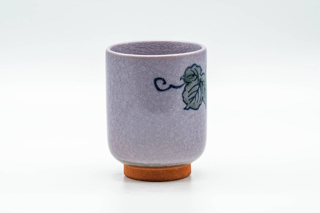Japanese Teacup - Grapevine Purple Celadon Glazed Yunomi - 250ml