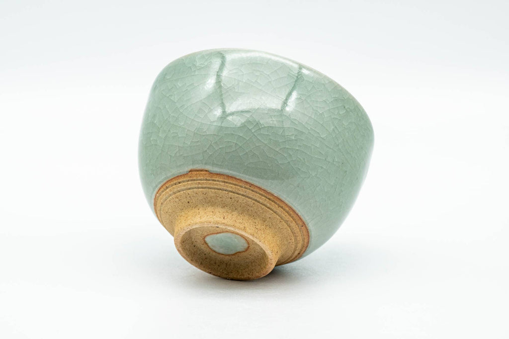 Japanese Teacup - Mint Green Celadon Glazed Yunomi - 130ml