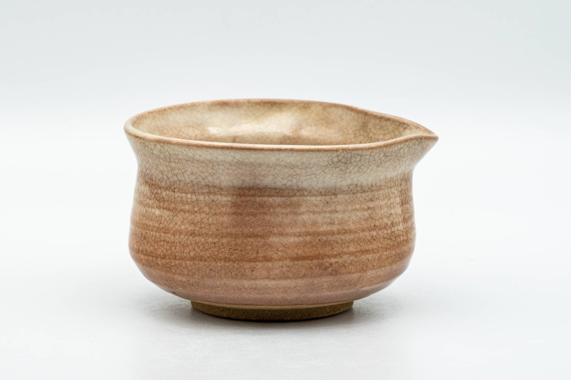 Japanese Katakuchi - Beige Drip-Glazed Hagi-yaki Water Cooler - 150ml