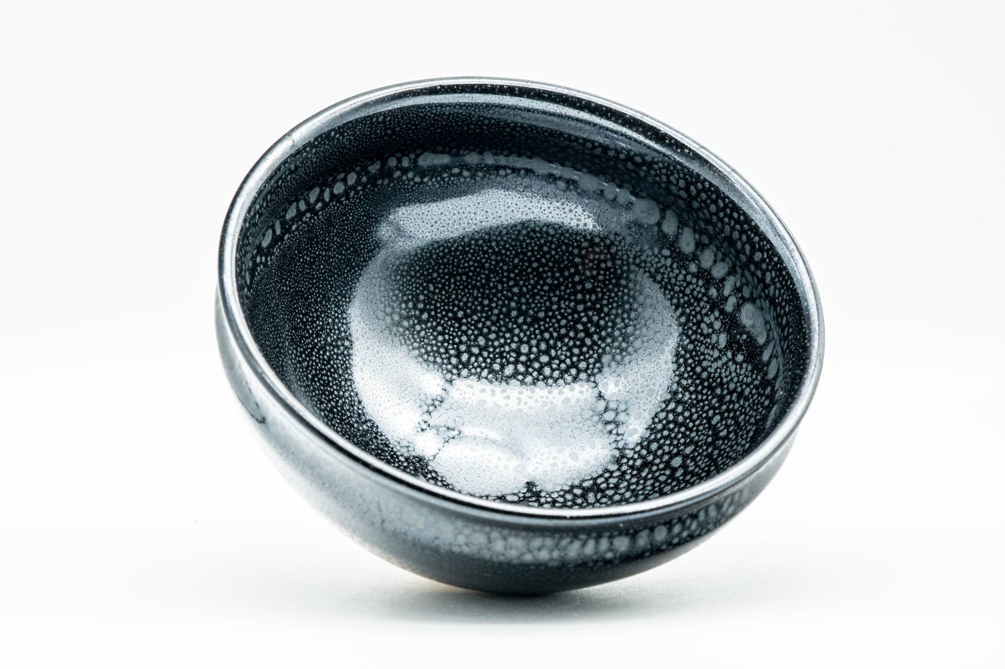 Japanese Matcha Bowl - 東山 Higashiyama - Tenmoku Yuteki Glazed Tenmoku-gata Kiyomizu-yaki Chawan - 200ml