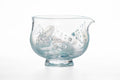 Umi 海 - Blue Glass Spouted Matcha Bowl - 200ml