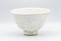 Japanese Matcha Bowl - White Shiro Glazed Kutani-yaki Chawan - 400ml
