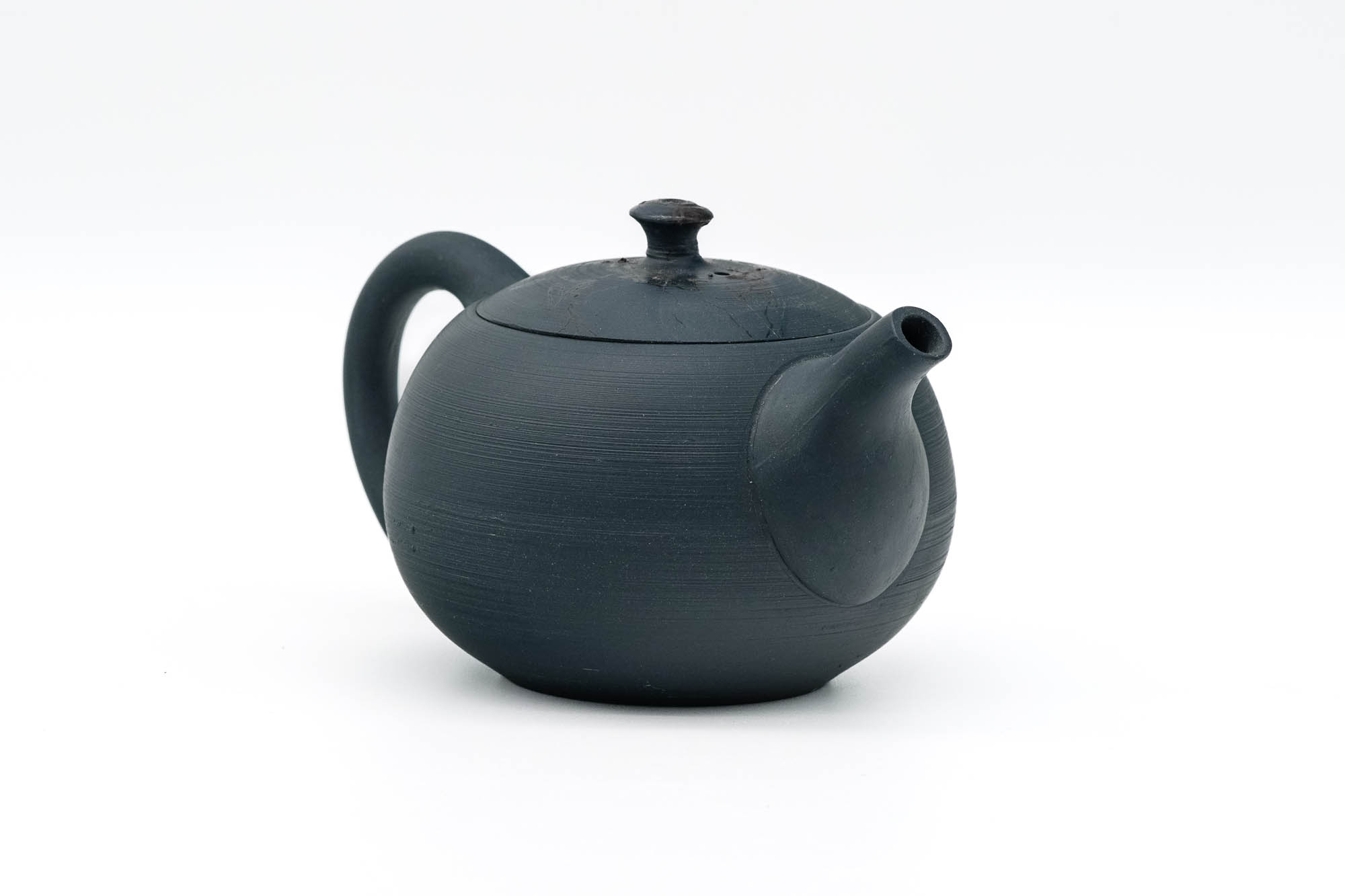 Blue Mogake Tokoname Rear-Handled Teapot - 200ml